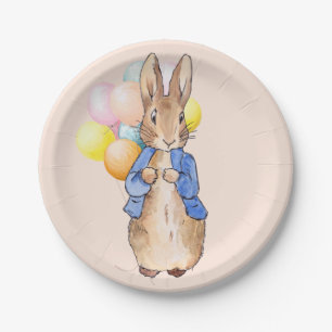 Classic Bunny Rabbit Paper Plate