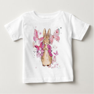 Classic bunny rabbit pink jacket baby T-Shirt