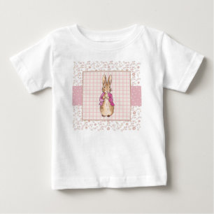 Classic bunny rabbit pink jacket baby T-Shirt