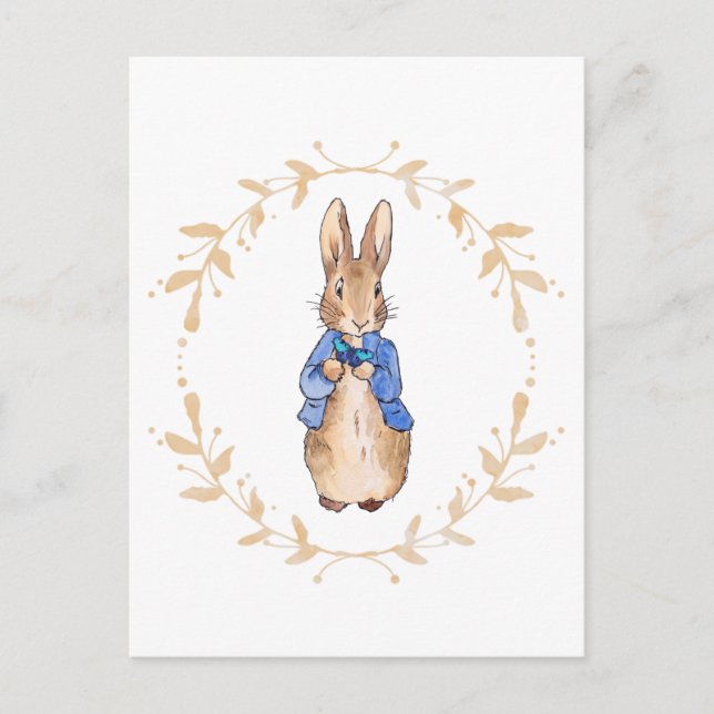 Classic bunny rabbit  postcard (Front)