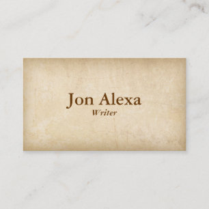 Classic Business Card