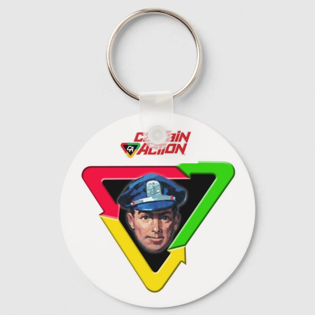 Classic CA Emblem Key Chain (Front)