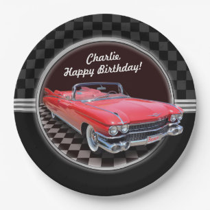 Classic Cadillac Party Plate