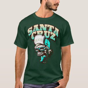 Classic California Skater Santa Cruz  T-Shirt