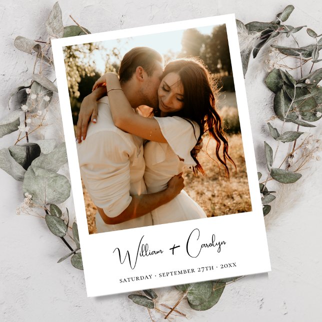 Classic Calligraphy Script Wedding Invitation (Creator Uploaded)