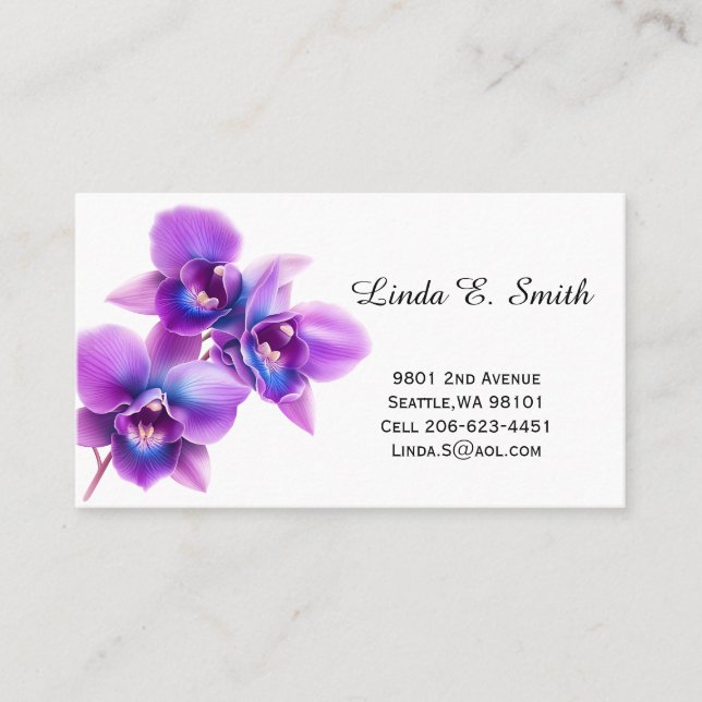 Classic Calling Card (Front)