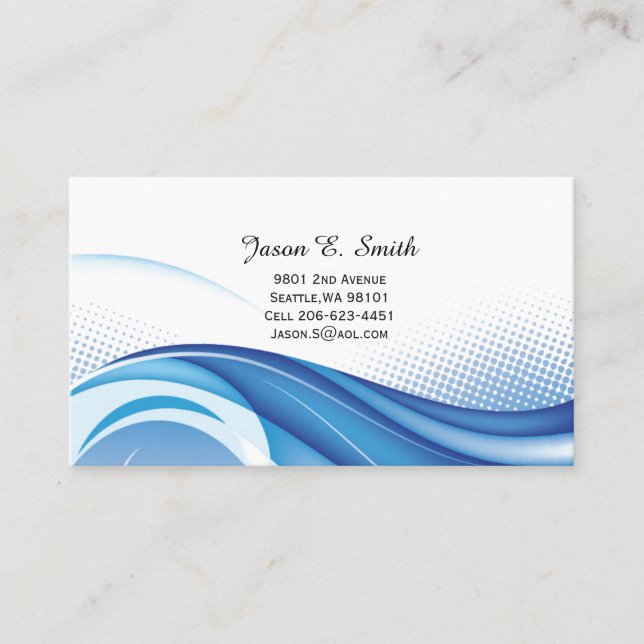 Classic Calling Card (Front)