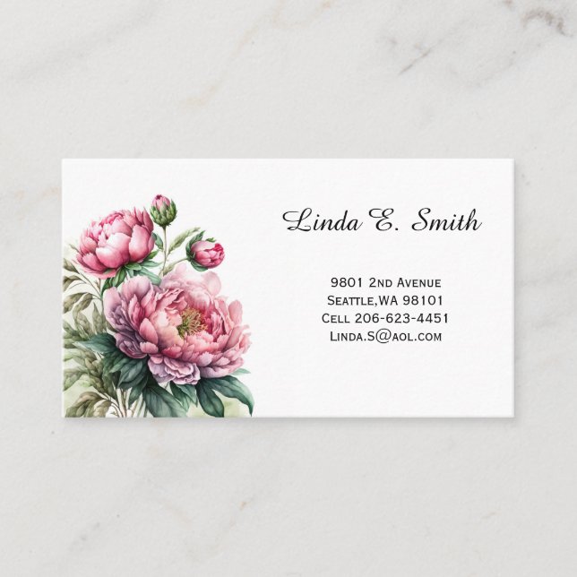 Classic Calling Card (Front)