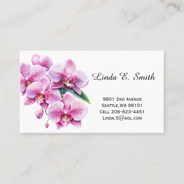 Classic Calling Card (Front)