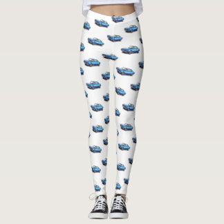 Classic Camaro Muscle Car Fast Leggings