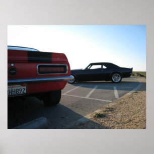 Classic Camaros Poster