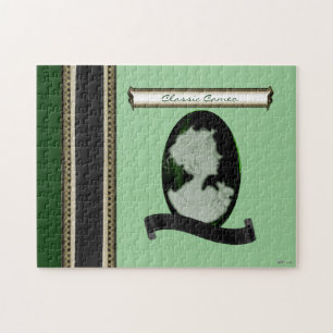 Classic Cameo (Jade/Green) Jigsaw Puzzle