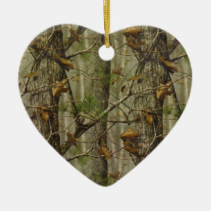 Classic Camouflage Ceramic Ornament