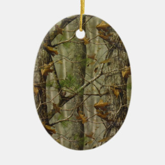 Classic Camouflage Ceramic Tree Decoration