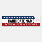 Classic Campaign Sticker for the Next Election (Front)
