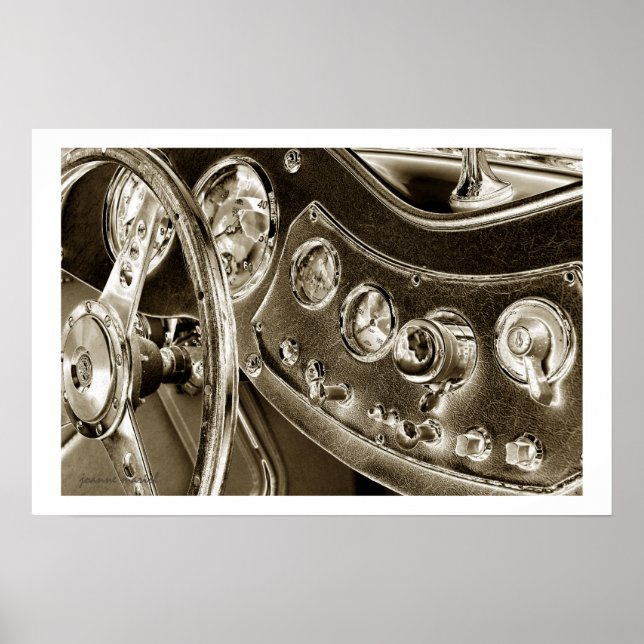 Classic Car 20 Poster Print (Front)