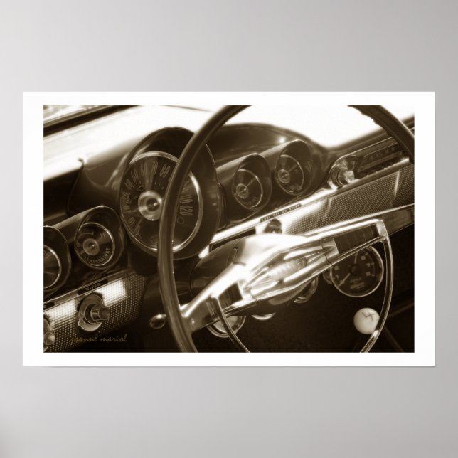 Classic Car 22 Poster Print (Front)