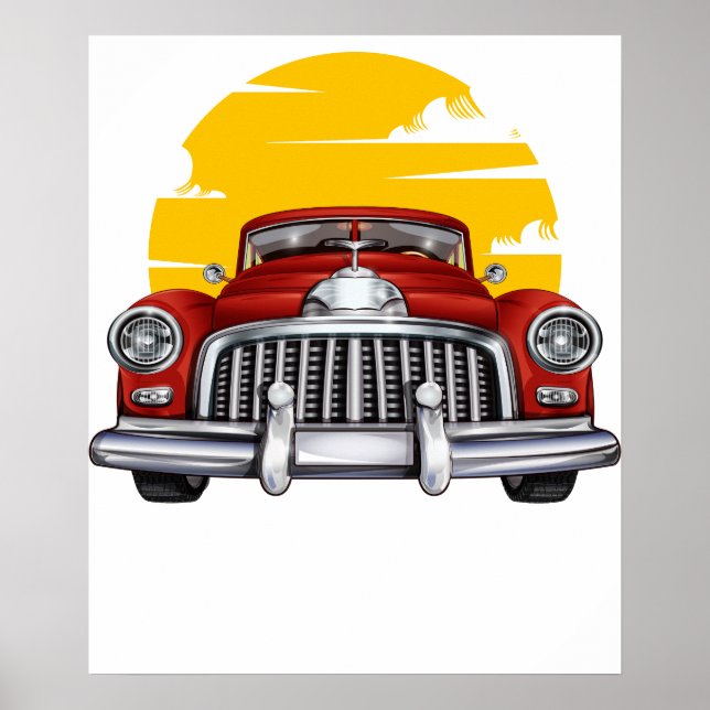 classic car 2 poster (Front)