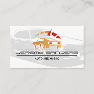 Classic Car   Auto Parts   Mechanic  Business Card