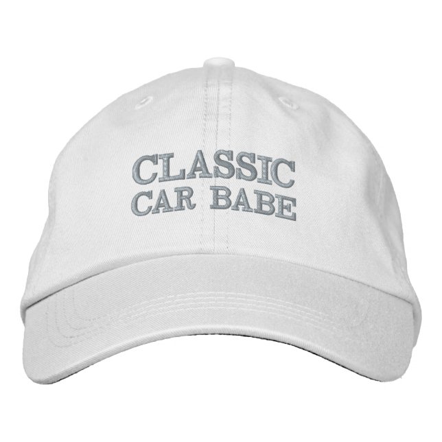 CLASSIC CAR BABE cap (Front)