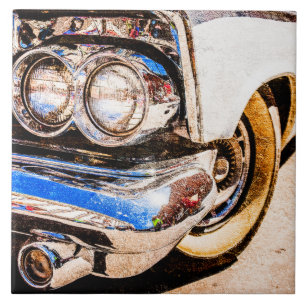 Classic Car Beauty Ceramic Tile