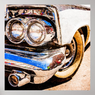 Classic Car Beauty Poster