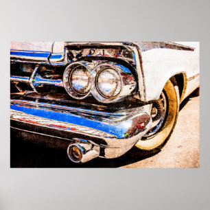 Classic Car Beauty Poster