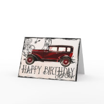 Classic Car Birthday