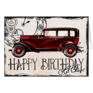 Classic Car Birthday Cards & Invitations | Zazzle.com.au