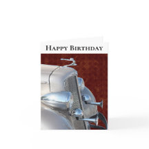 Classic Car Birthday Card for Men