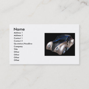 Classic Car Business Card