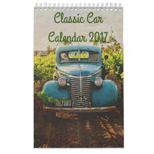Classic Car Calendar 2017