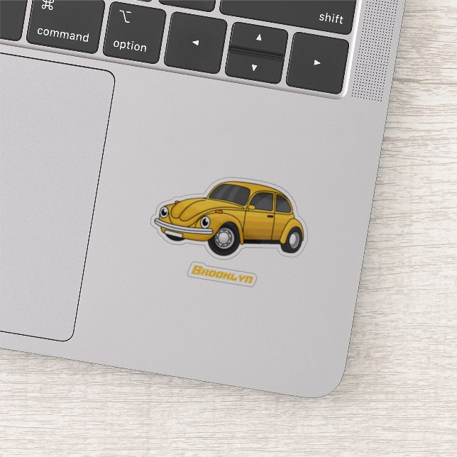 Classic car cartoon (Detail)