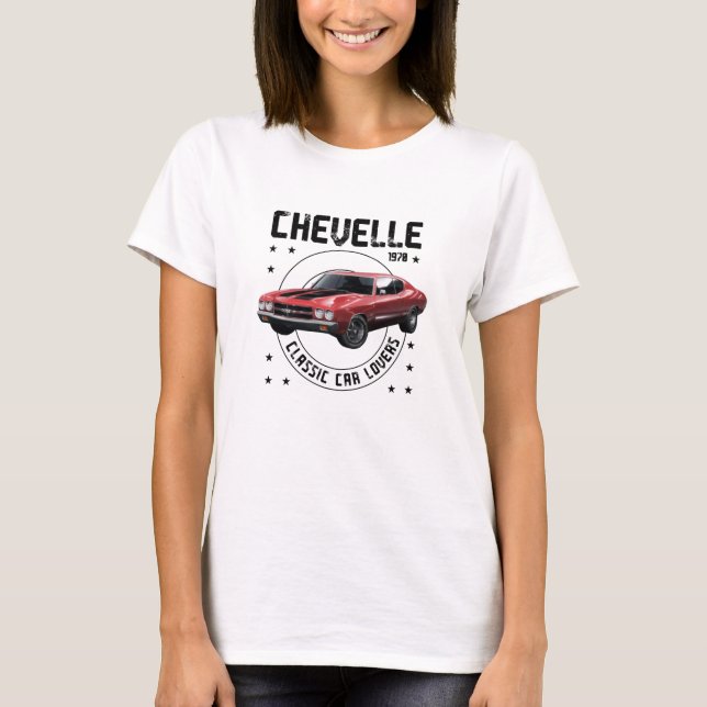 Classic Car Chevelle 1970 T-Shirt (Front)