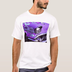 Classic car: Chevrolet with flaming hood T-Shirt
