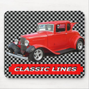 CLASSIC CAR Classic LInes Mouse Pad
