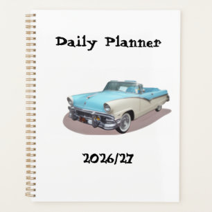 Classic Car Daily Planner
