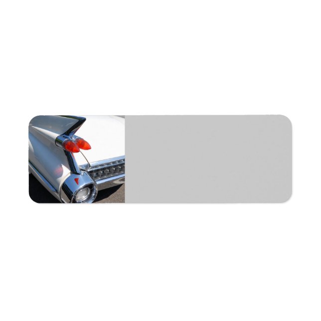 Classic Car Design Return Address Label (Front)