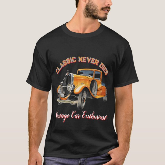 CLASSIC CAR DESIGN T-Shirt (Front)