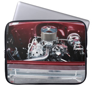Classic Car Engine Laptop Sleeve