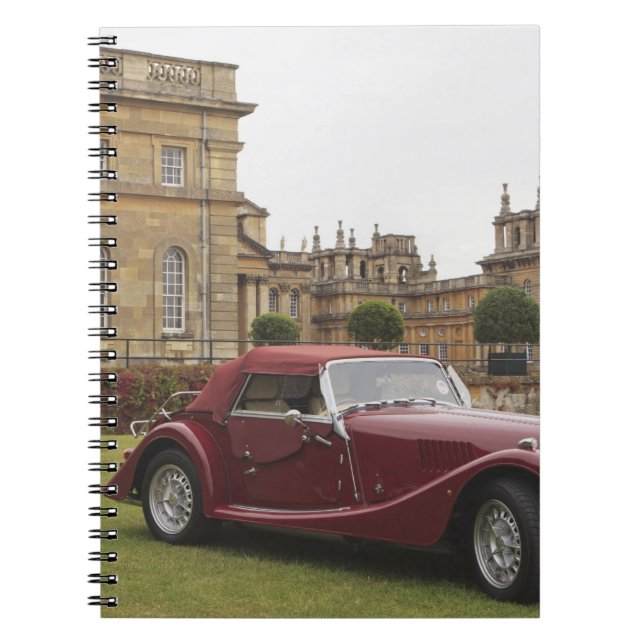 Classic car exhibition, Blenheim Palace Notebook (Front)
