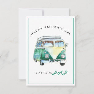 Classic Car Father's Day Card