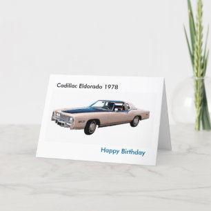 Classic Car image for birthday-greeting-card Card