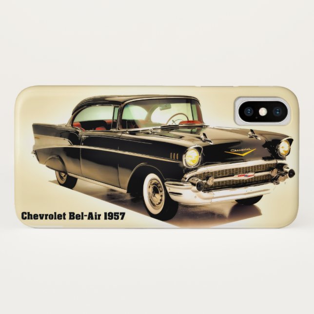 Classic car image for iPhone / iPad case (Back (Horizontal))
