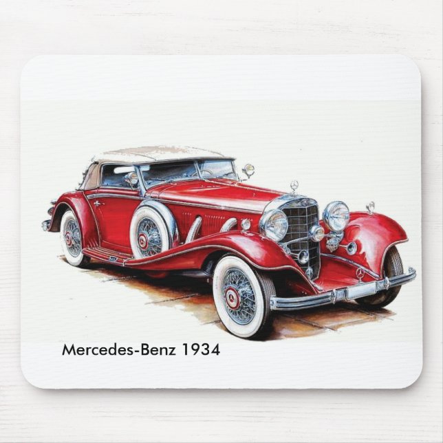 Classic Car image for Mousepad (Front)