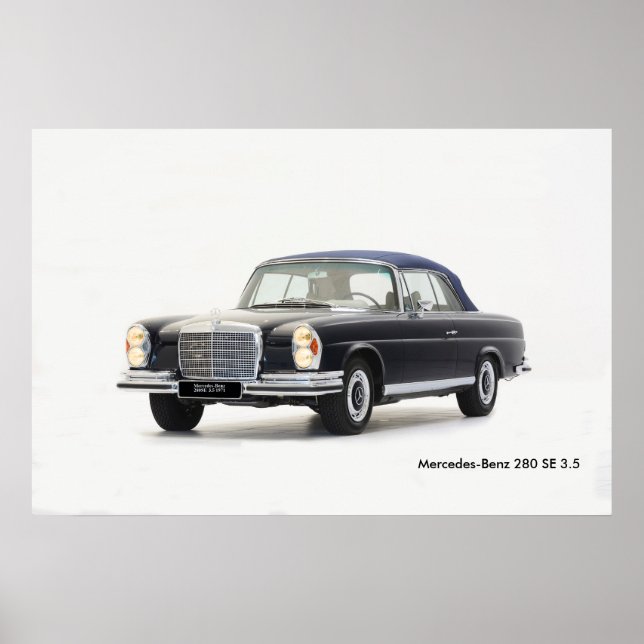 Classic car image for poster (Front)