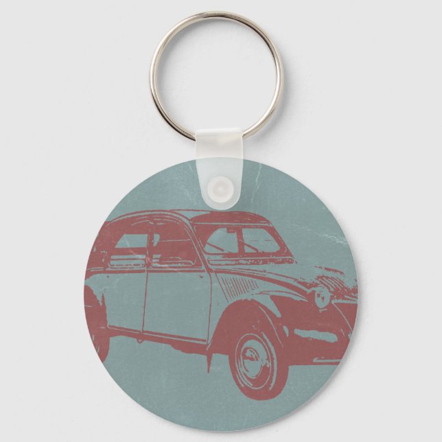 Classic Car Key Ring (Front)