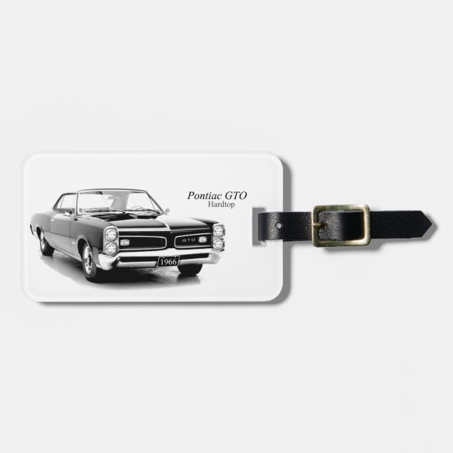Classic Car Luggage Tag (Front Horizontal)