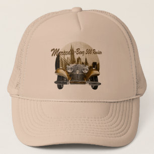 Classic Car Mercedes Benz 500 Roadster Trucker Hat