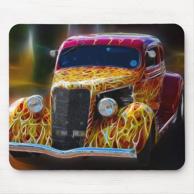 Classic Car Mouse Pad (Front)